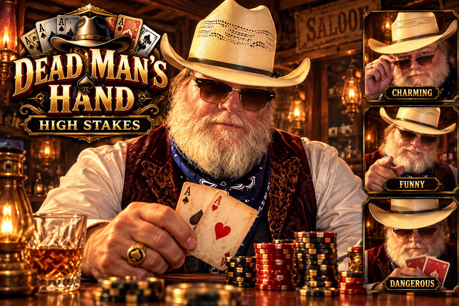 The Gambler, a Western saloon card player